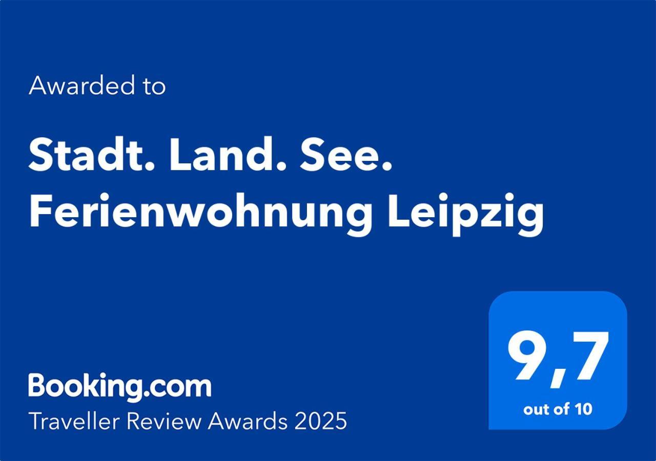 Stadt. Land. See. Ferienwohnung Lipsk Zewnętrze zdjęcie